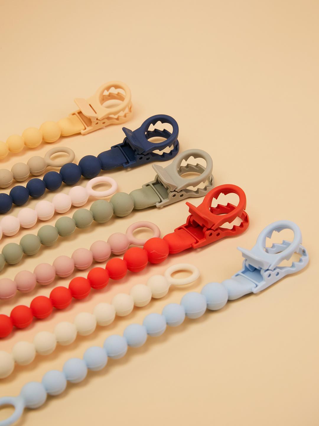 BIBS pacifier clip beaded, BIBS lutikett helmestega, pärlitega, all-groups