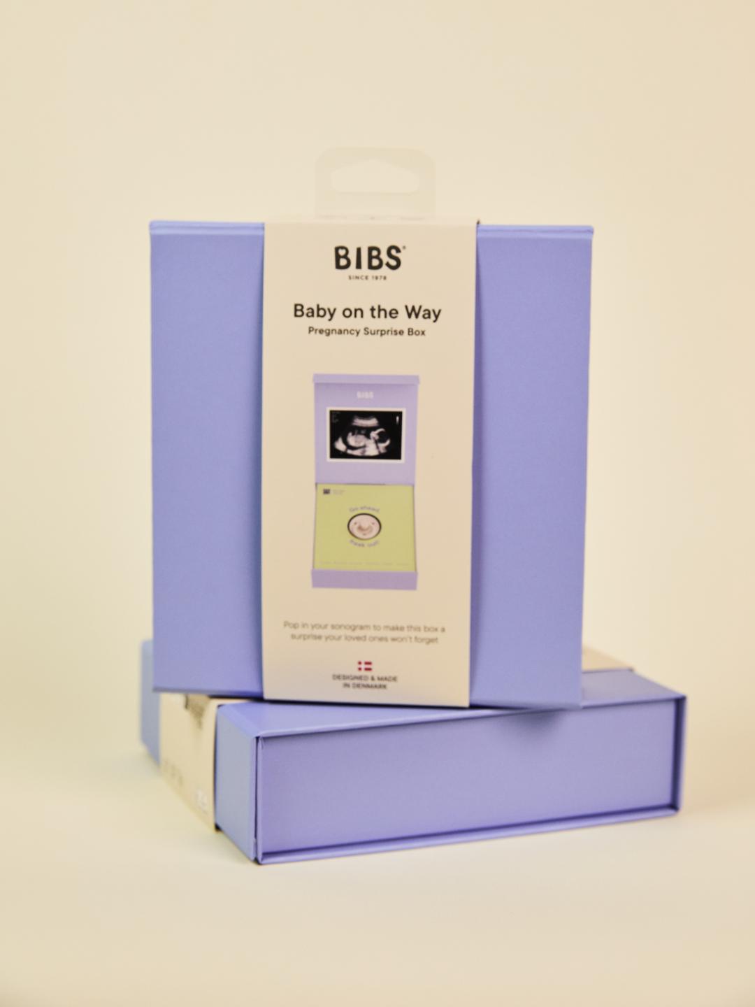 BIBS Baby on the way gift set, BIBS beebiootusest teatamise kinkekomplekt