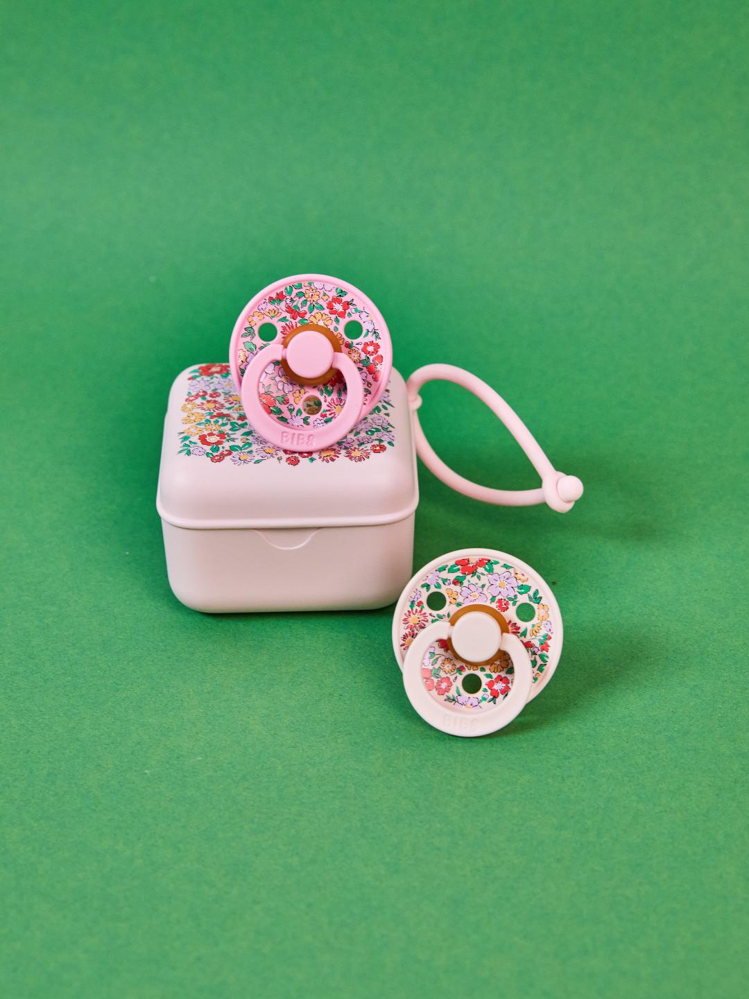 BIBS x Liberty pacifiers and pacifier box, BIBS x Liberty kollektsiooni lutid ja lutikarp, lutihoidja, all-groups