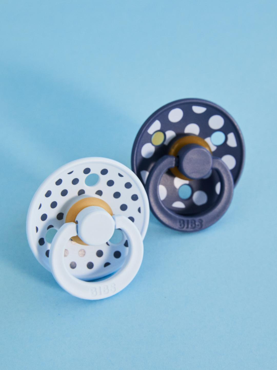 BIBS Studio Collection Colour Roudn Pacifiers Polka Dot, BIBS Studio Polka Dot kollektsioon, kirsikujulised lutid, all-groups