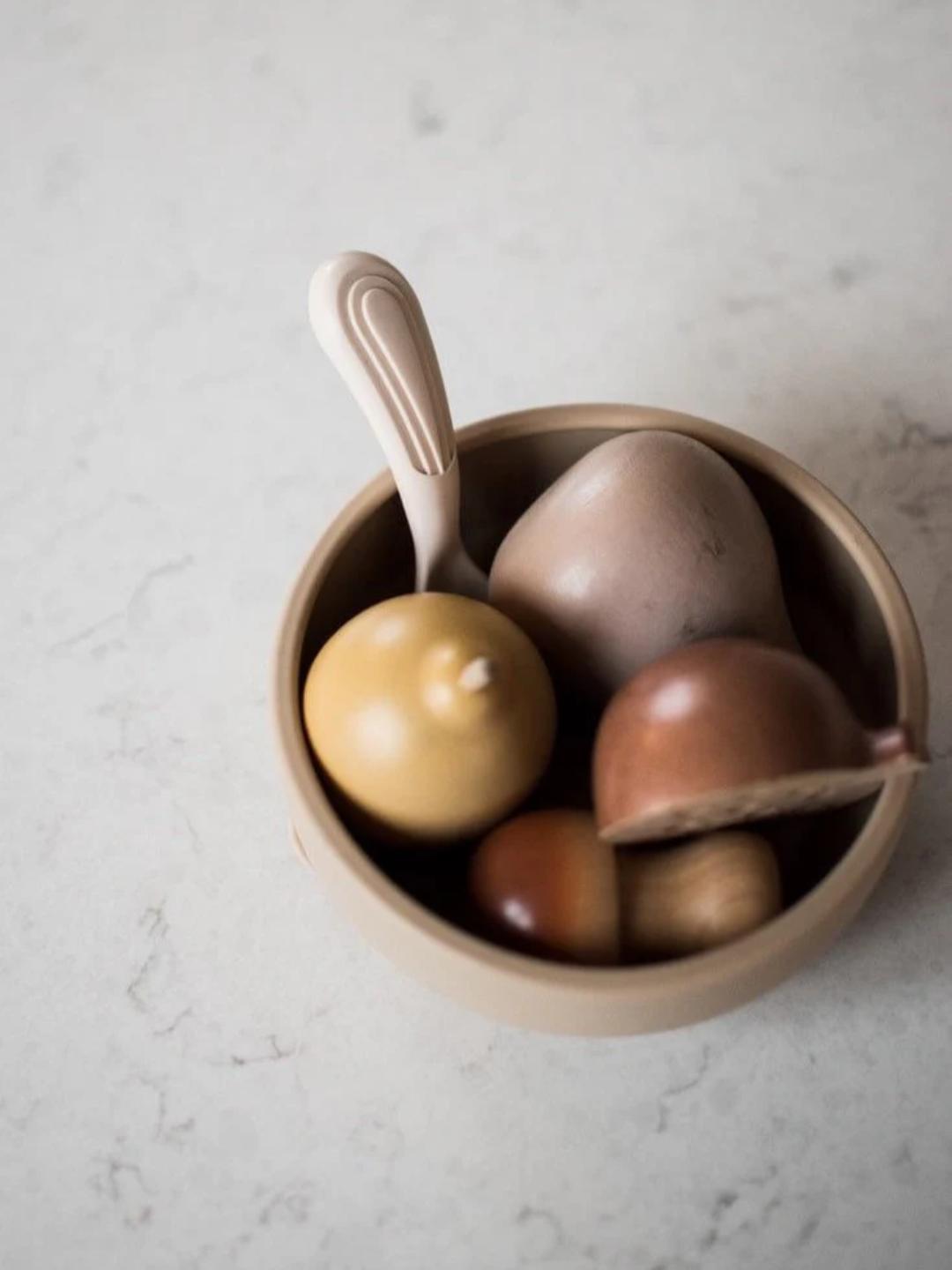 Atelier Keen Baby Silicone bowl and spoons, silikoonist beebilusikad ja kauss, all-groups