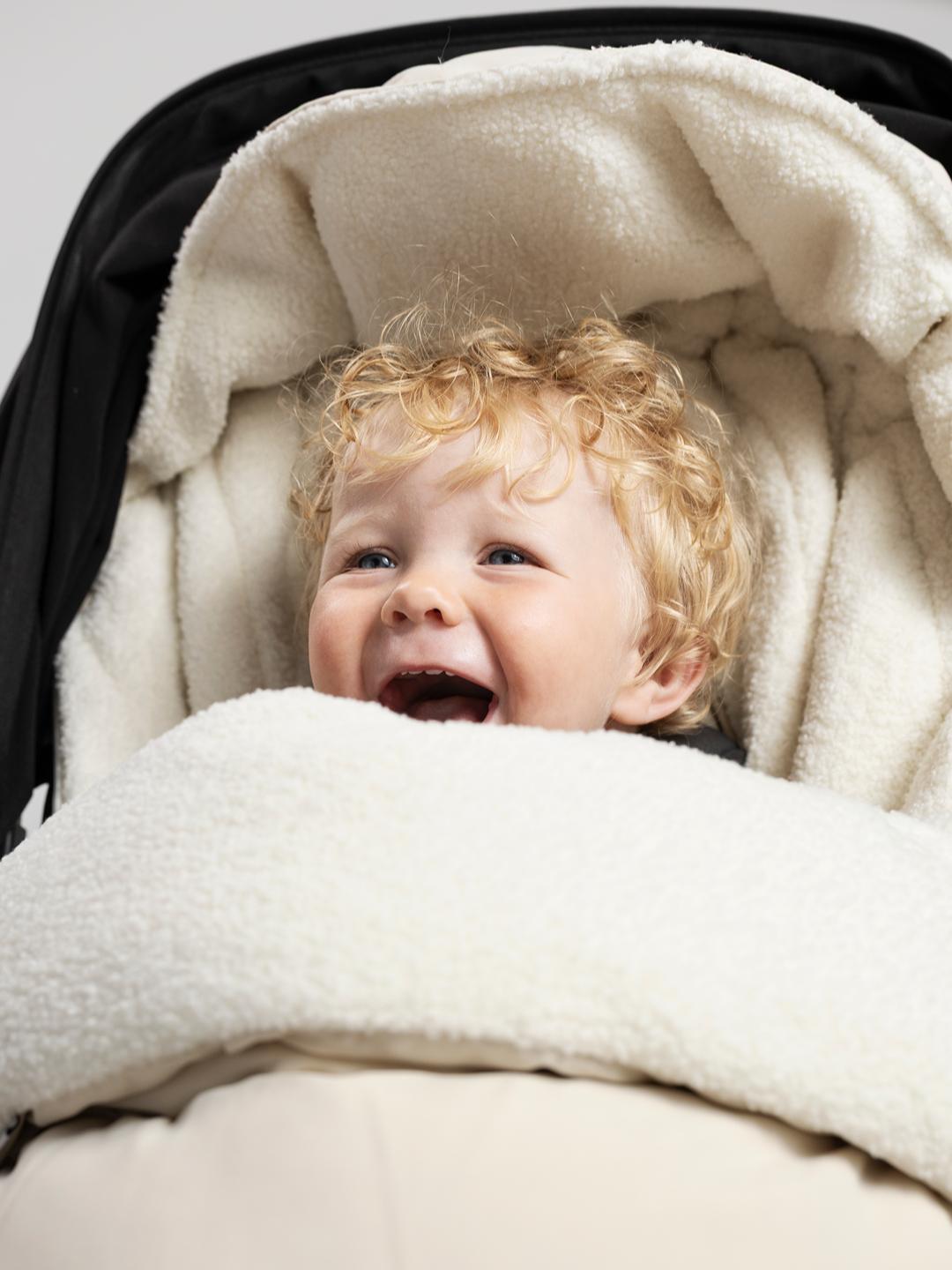 Najell universal Footmuff Wool & Down, Najell universaalne soojakott villa ja udusulgedega, Sleepcarrier, kärule, oat beige