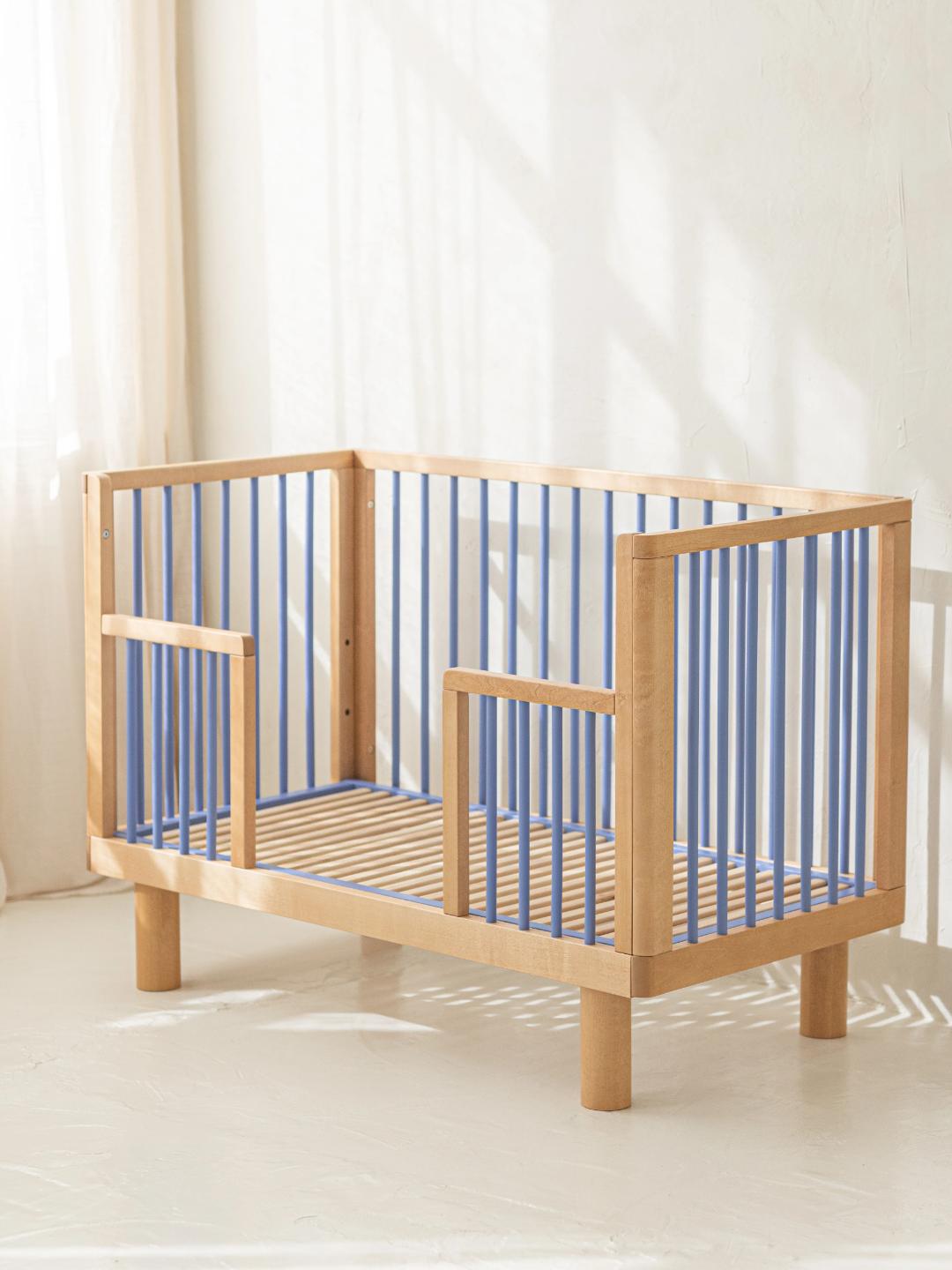 Karl & Fric Nox Cot - Blue, Karl & Fric beebivoodi, võrevoodi, beebi võrevoodi