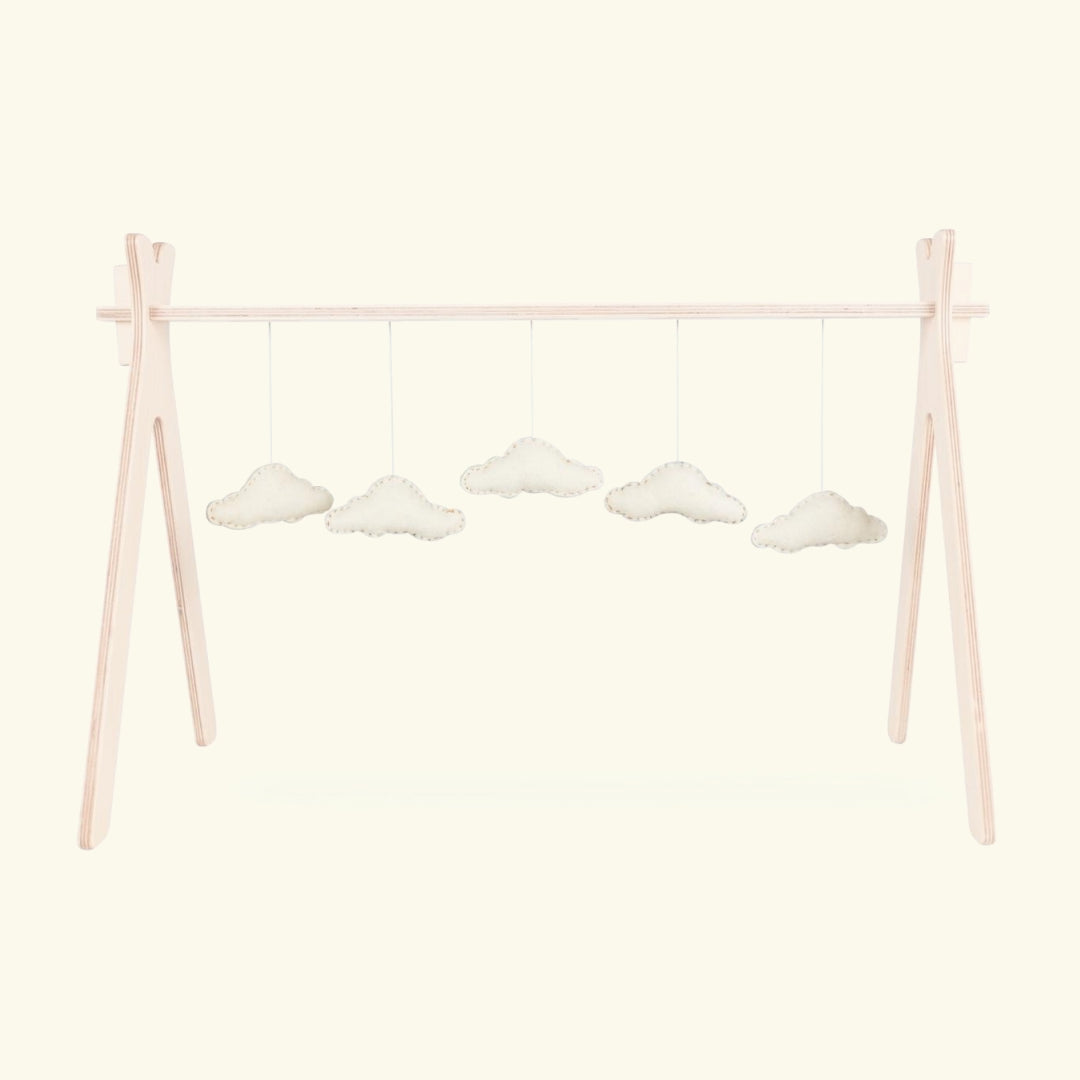Quax activity arch with toys set, Quax clouds, pilved