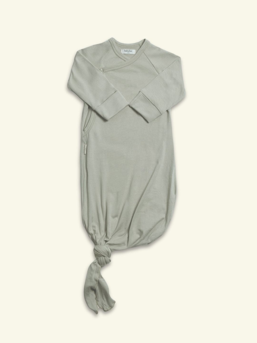 Babyluv Studio Bamboo Kimono Sleeping Gown Oceanside, Babyluv Studio bambusest beebi magamiskott Sage