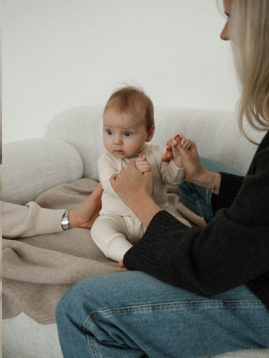 Babyluv Studio merino silk onesie, siidivillane beebikombe, toakombe