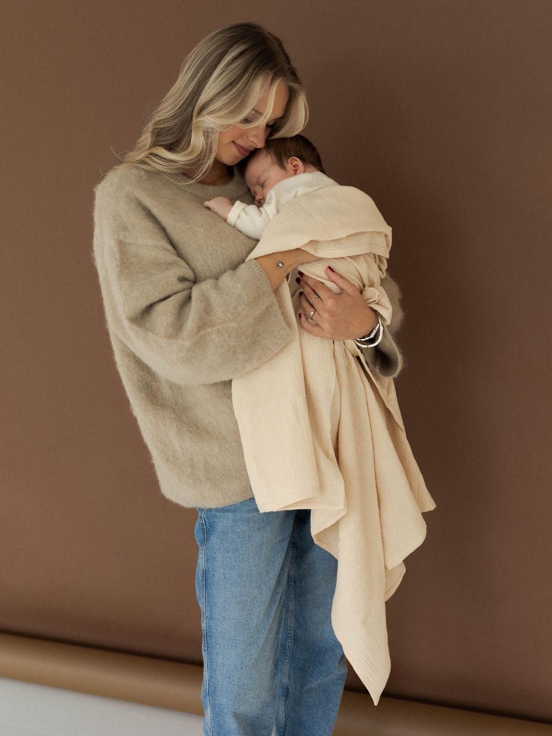 Babyluv Studio Muslin Baby Blanket, Babyluv Studio musliinist beebitekk, all-groups