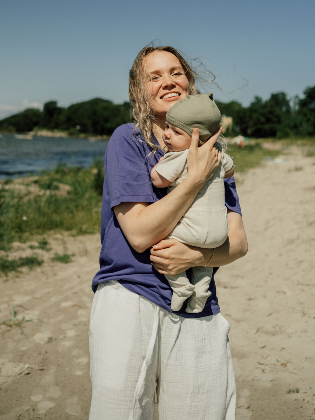 Babyluv Studio Ribbed Footed Pants, Babyluv Studio ribbed puuvillased sipupüksid, all-groups