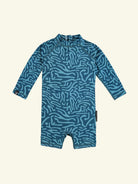 Beach&Bandits baby swimsuit, UPF50+, Beach&Bandits beebi uv-kombe, beebi ujumiskombe, päikesekaitsega beebi ujumiskombe, Deep Ocean