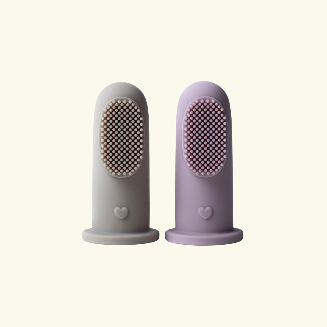 bebe bochic finger toothbrush, Bebe Bonchic näpuhambaharjad 2-pakk
