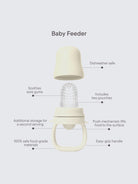 BIBS fruit feeder, baby feeder, BIBS puuviljalutt, all-groups