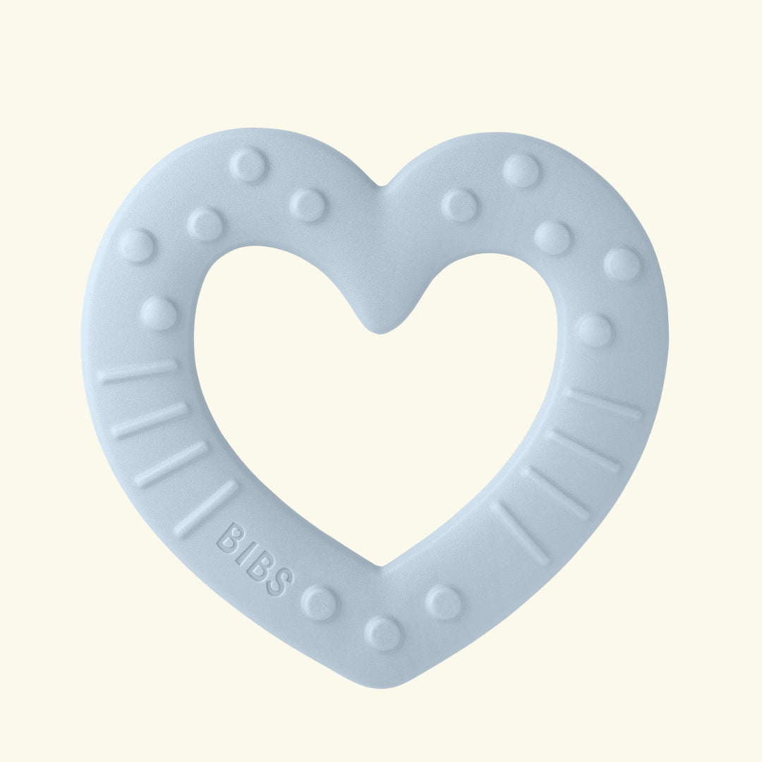 BIBS Baby Bitie Teether heart, BIBS Baby Bitie närimisrõngas süda