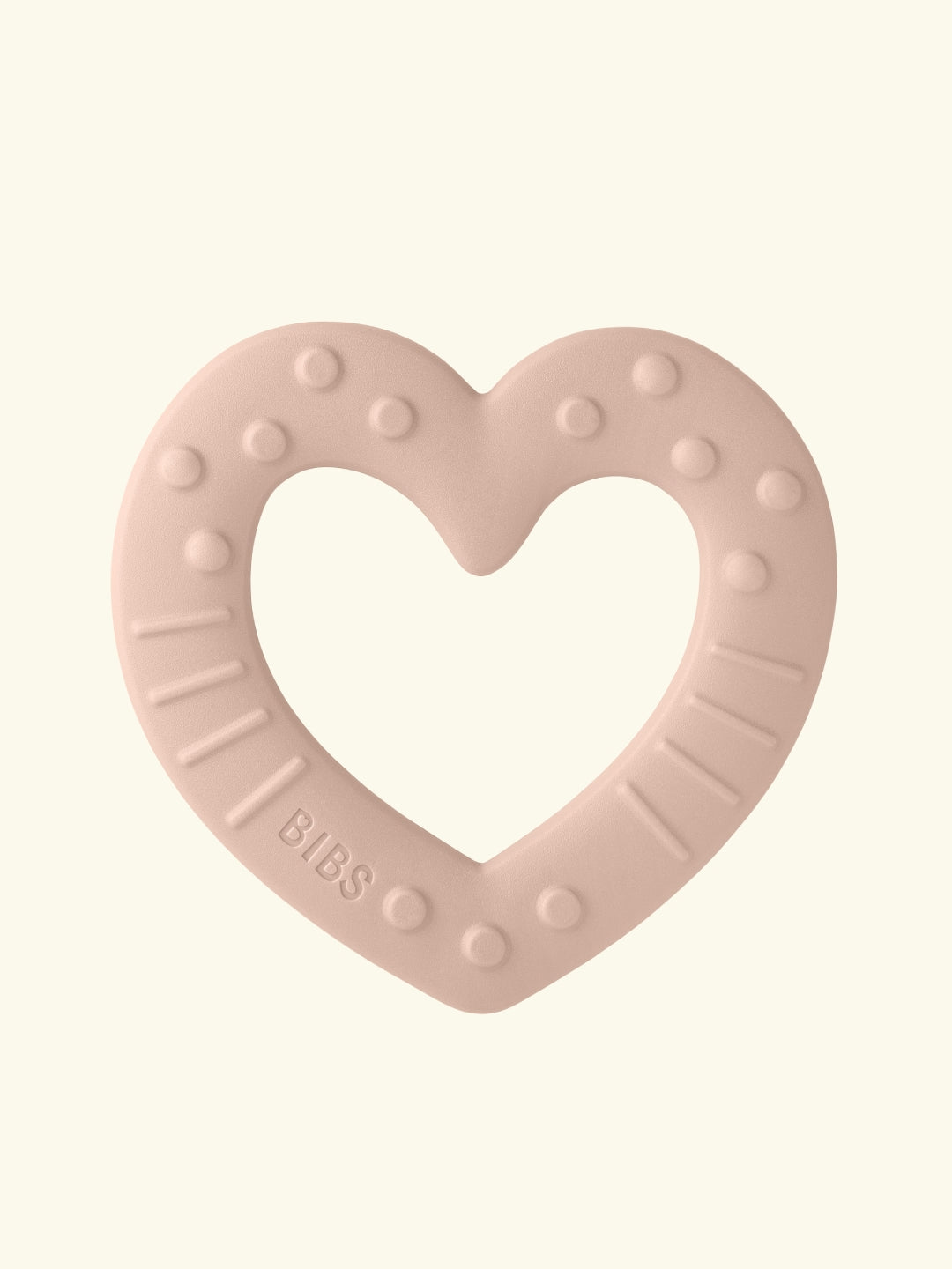 BIBS Baby Bitie Teether heart, BIBS Baby Bitie närimisrõngas süda