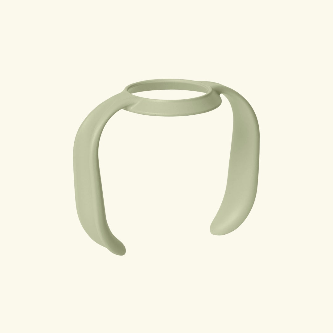 BIBS baby bottle handle, BIBS lutipudeli käepide, sage, roheline