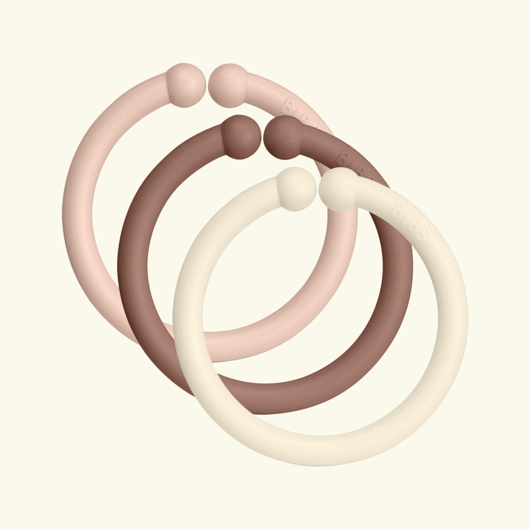 BIBS Loops, BIBS rõngad mängimiseks, närimiseks, riputamiseks