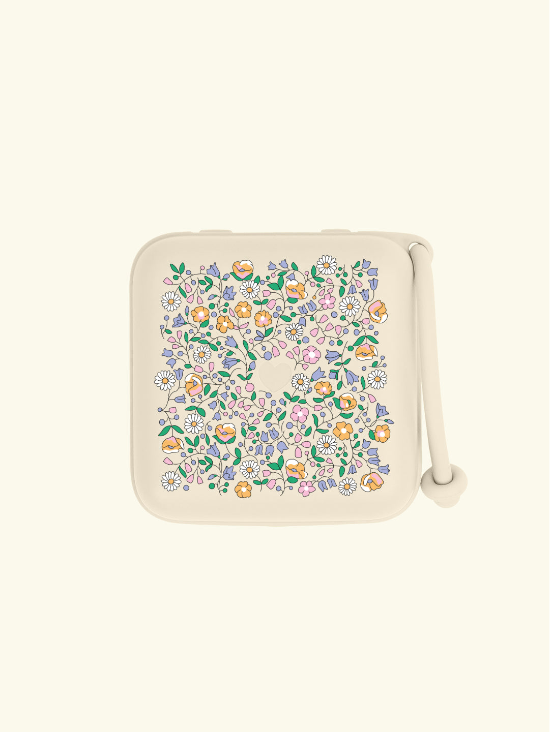 BIBS x Liberty pacifier box, BIBS x Liberty lutikarp, lutihoidja, Chlow Meadow Ivory