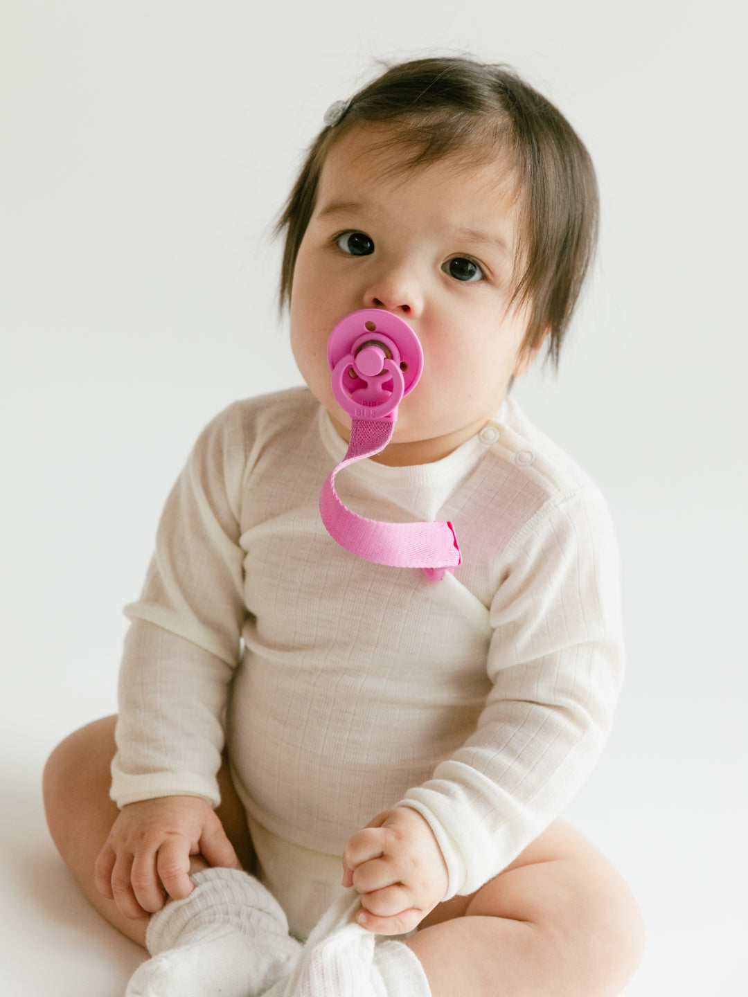 Bibs Loop Pacifier Clip, BIBS Loop lutikett aasaga, all-groups