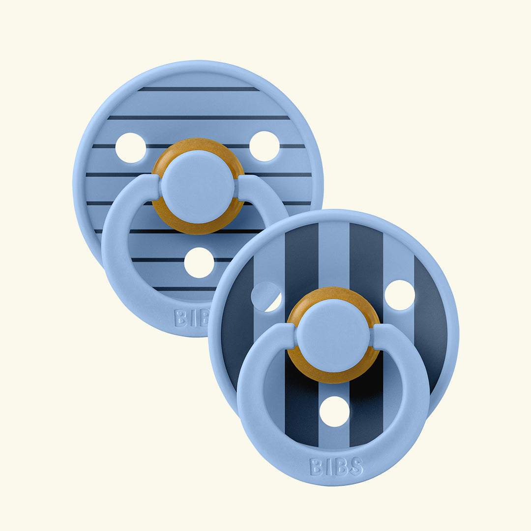 BIBS Studio Collection Colour Round Pacifiers
