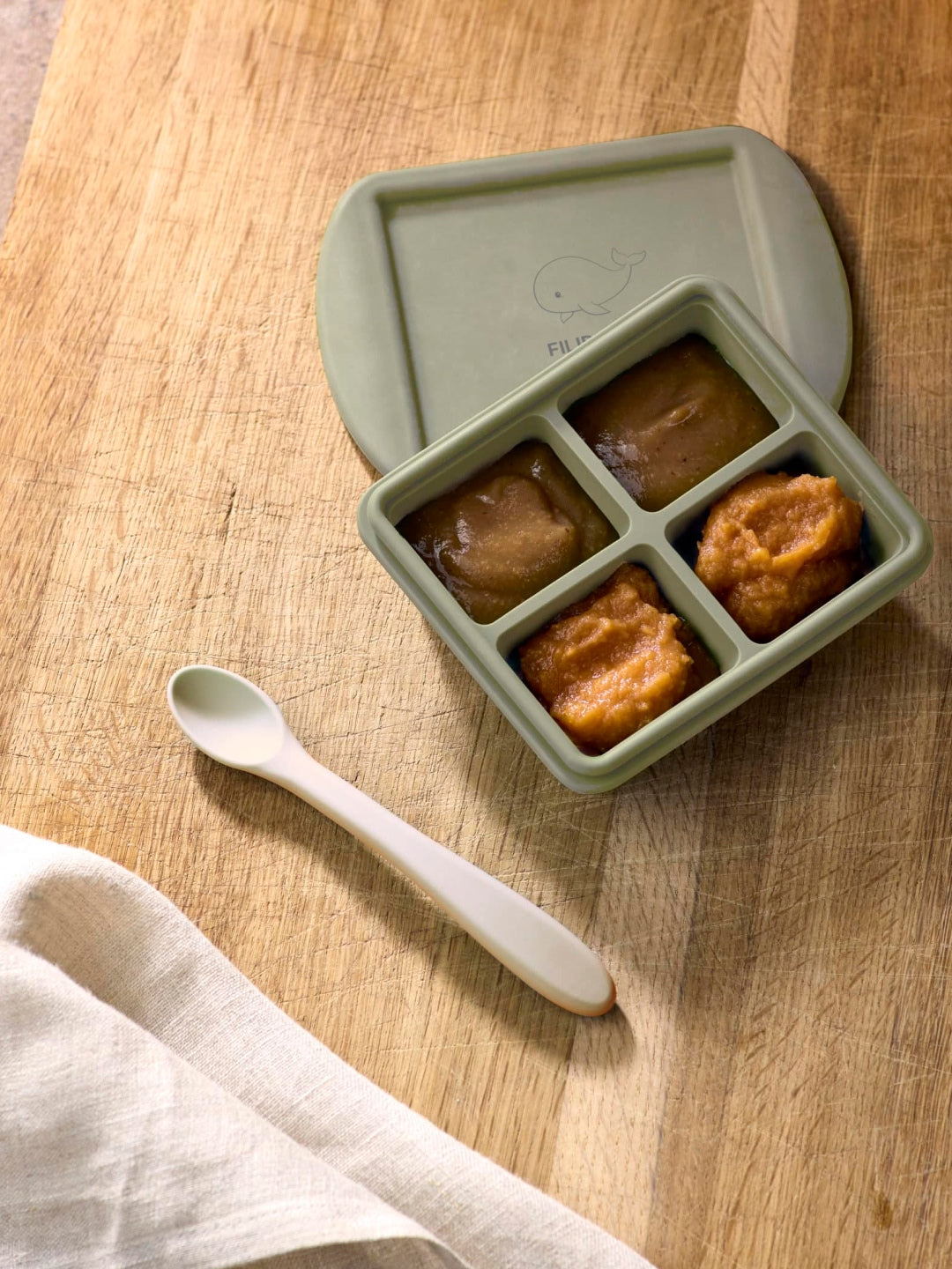 Filibabba baby food freezer tray, Filibabba beebitoidu külmutamise vormid, all-groups