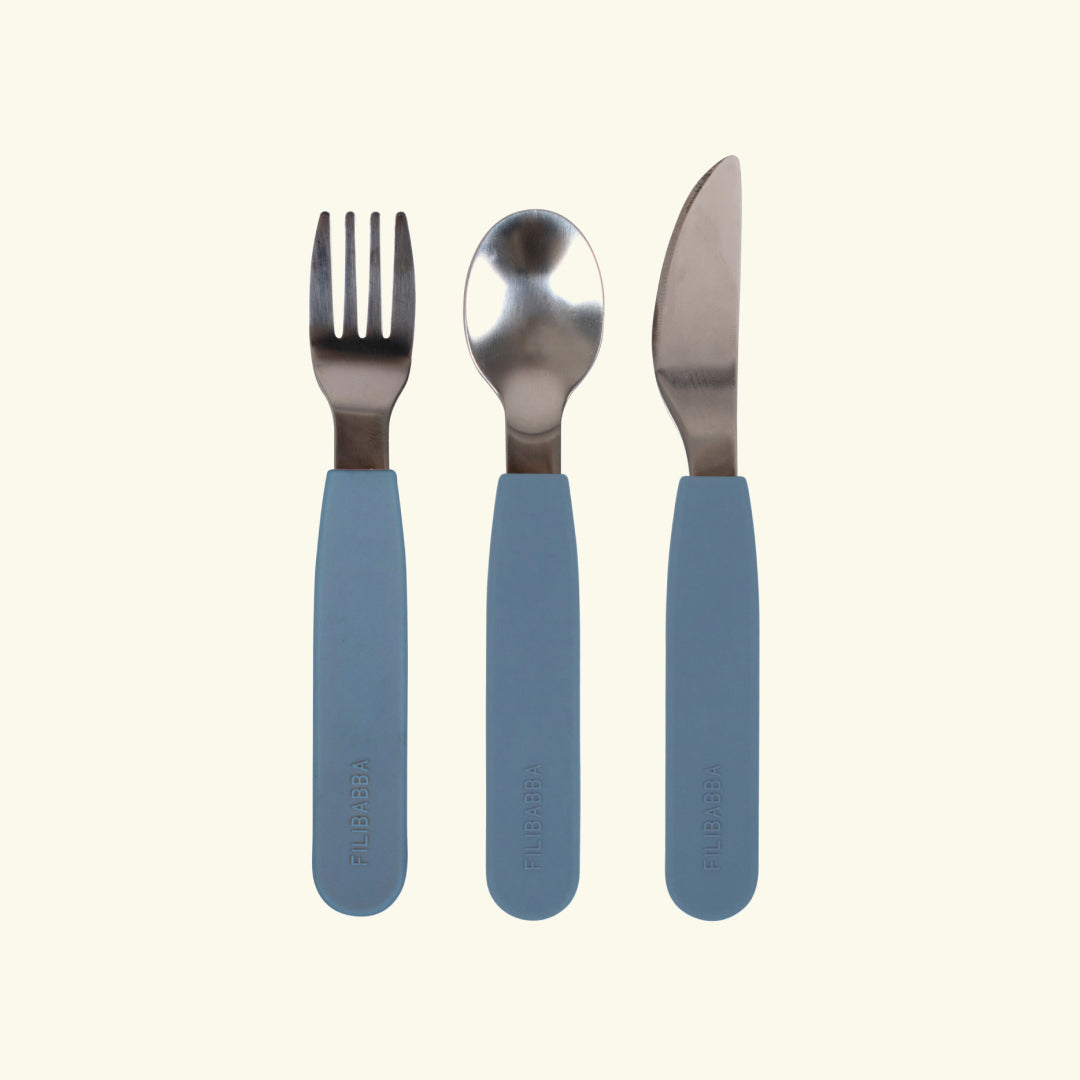 Filibabba Silicone Cutlery Set, silikoonist söögiriistade komplekt