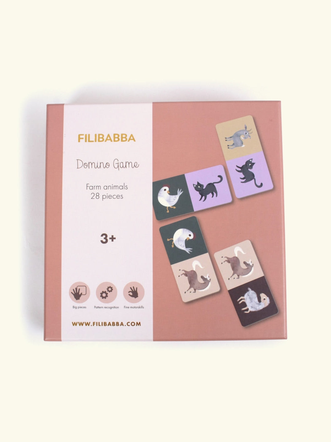 Filibabba Domino Game - Farm animals, Filibabba doomini - taluloomad