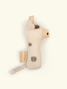 Filibabba Linen Rattle Toy - Carla The Cow, linane kõristi