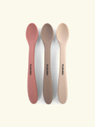 Filibabba silicone feeding spoons, 3-pack, Filibabba silikoonist beebilusikad, 3-pakk, rose mix