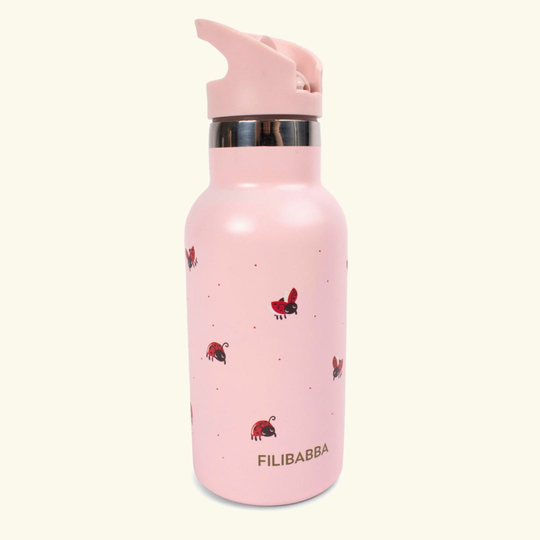 Filibabba stainless steel water bottle, Filibabba roostevabast terasest joogipudel, lucky