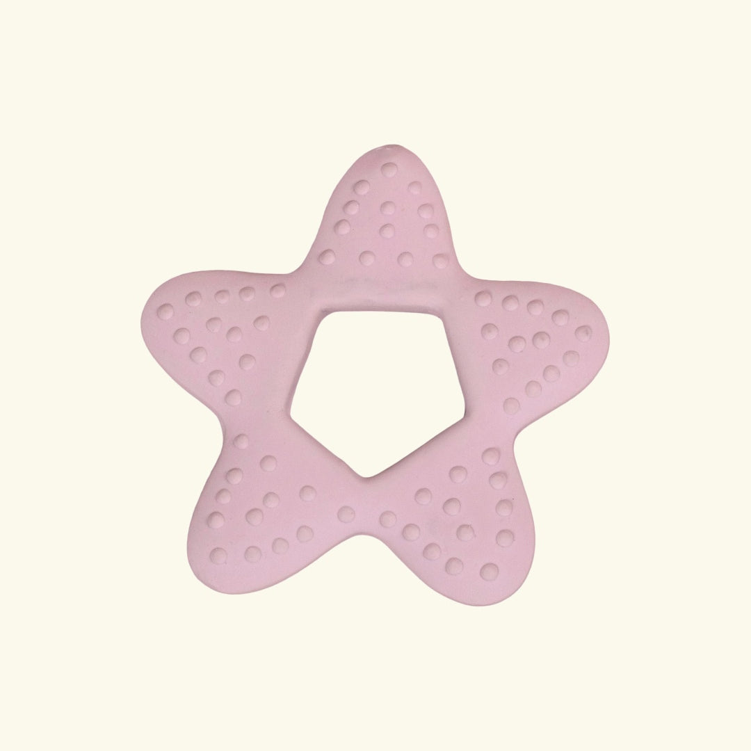 Filibabba teether star, Filibabba närimisrõngas täht, tähekujuline närimislelu, light lavender