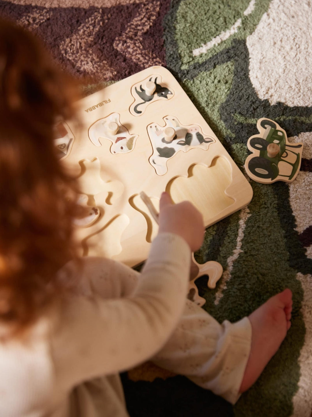 Filibabba wooden puzzle magic farm, Filibabba puidust pusle, maagiline farm