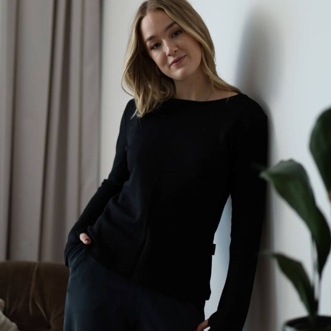 Haruu Merino Wool Pullover for Women