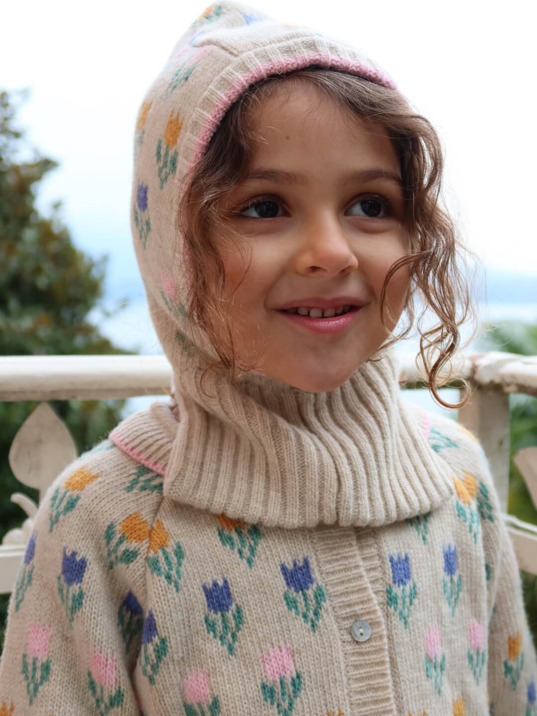 Konges Sløjd Belou Knit Balaclava, Konges Sløjd Belou kootud balaklava, mütssall