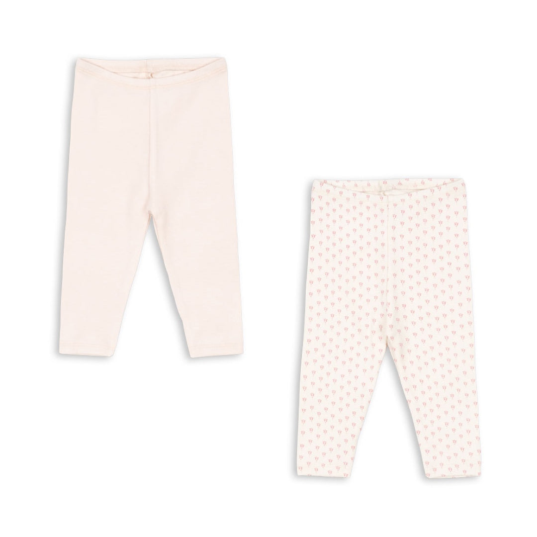 Konges Sløjd Fanga bello pants 2-pack. Konges Sløjd Fanga Bello beebipüksid 2-pakk, Punto Rosa