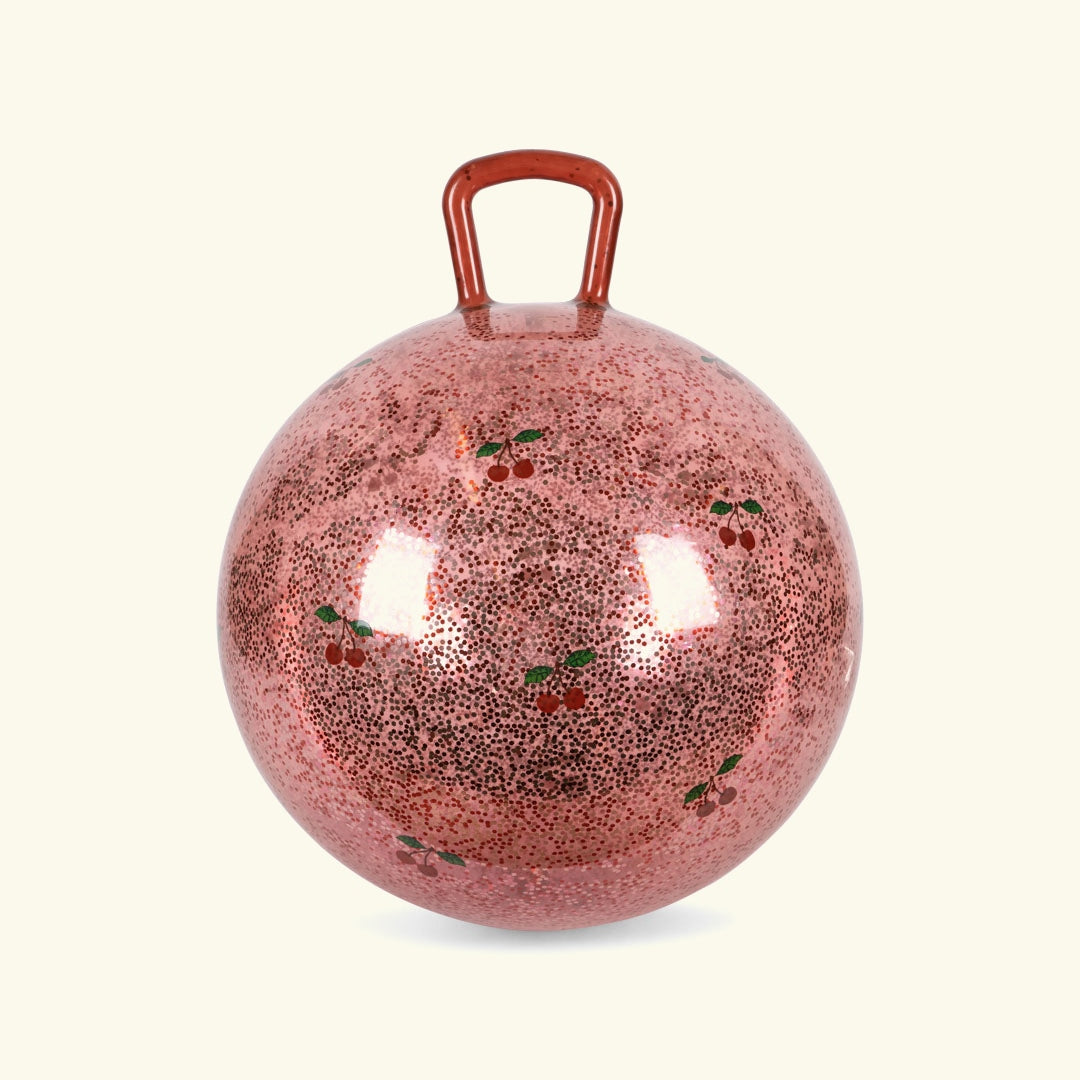 Konges Sløjd Glitter Jump Ball, Konges Sløjd glitter hüppepall, cherry kirss