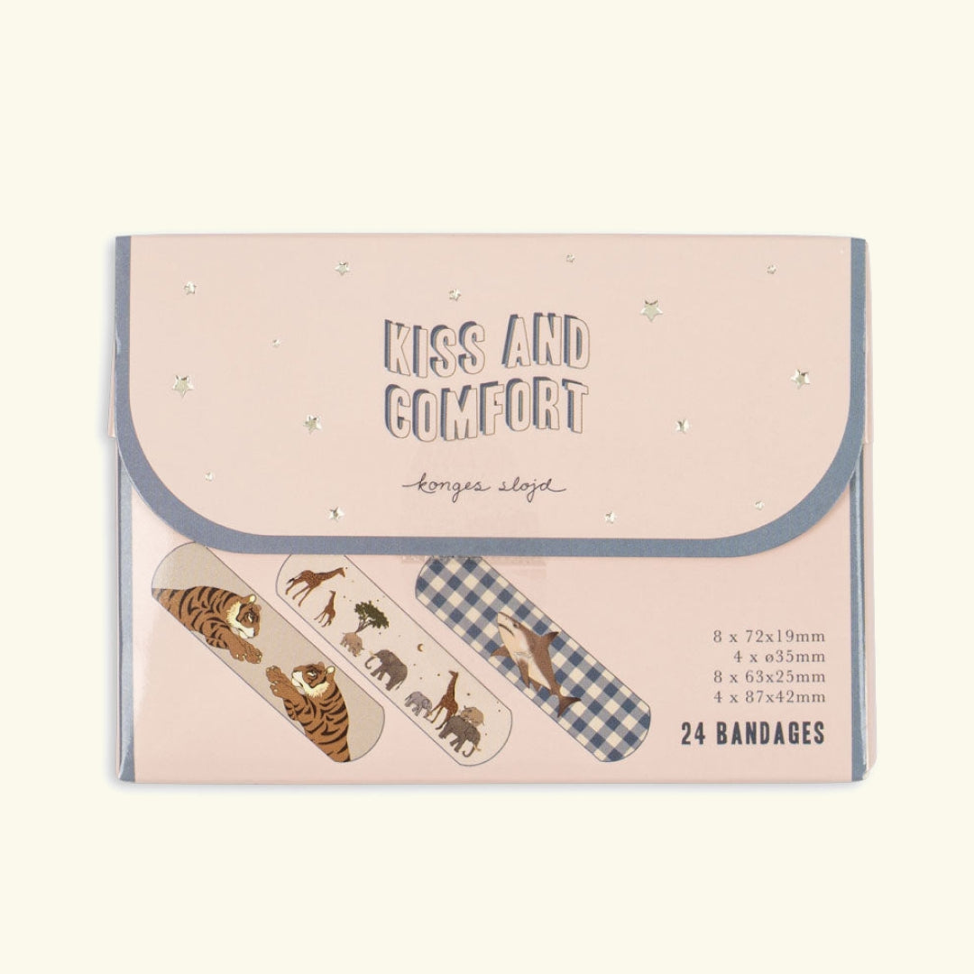 Konges Sløjd Kiss and Comfort Bandages, Konges Sløjd Kiss and Comfort plaastrid, blue mix