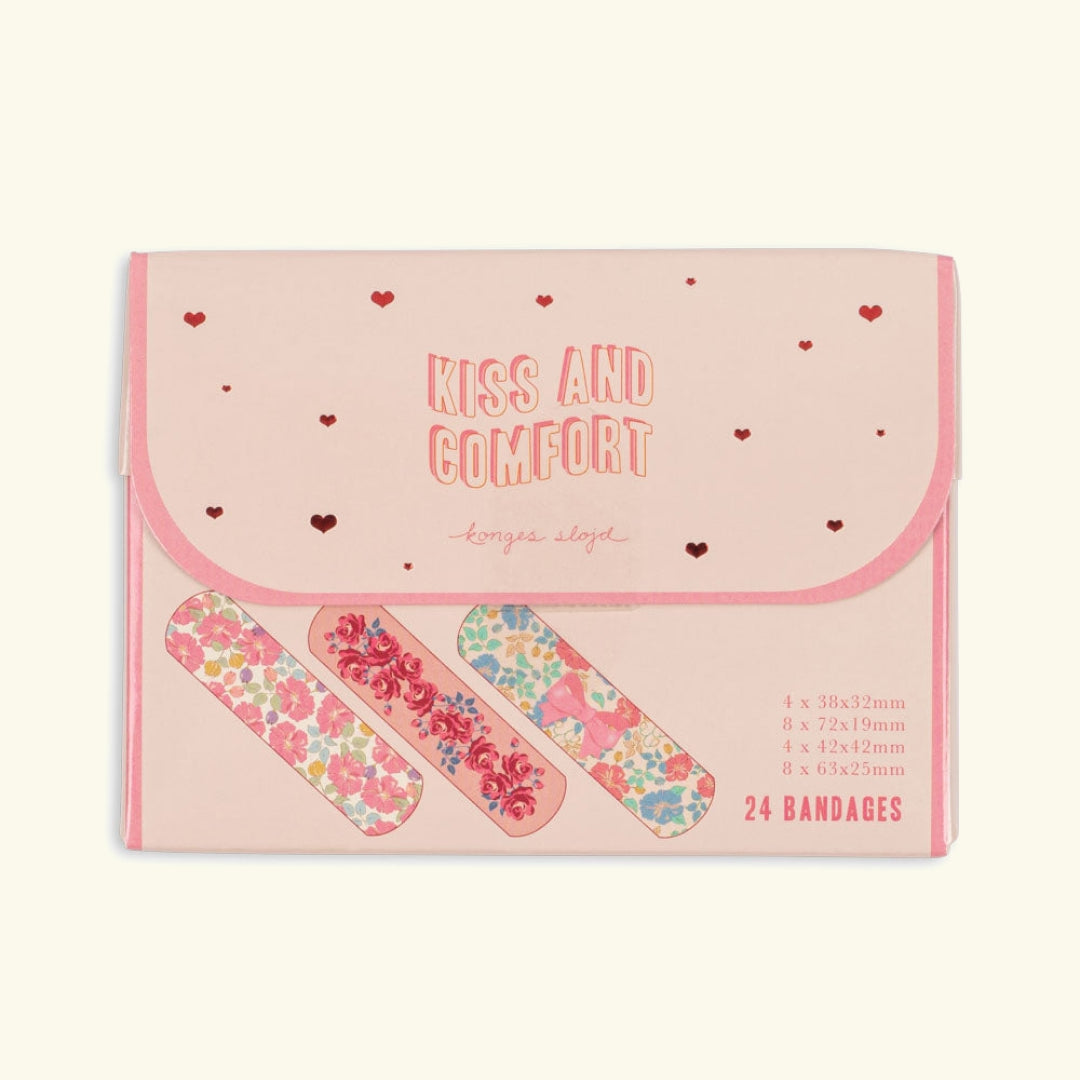 Konges Sløjd Kiss and Comfort Bandages, Konges Sløjd Kiss and Comfort plaastrid, pink mix