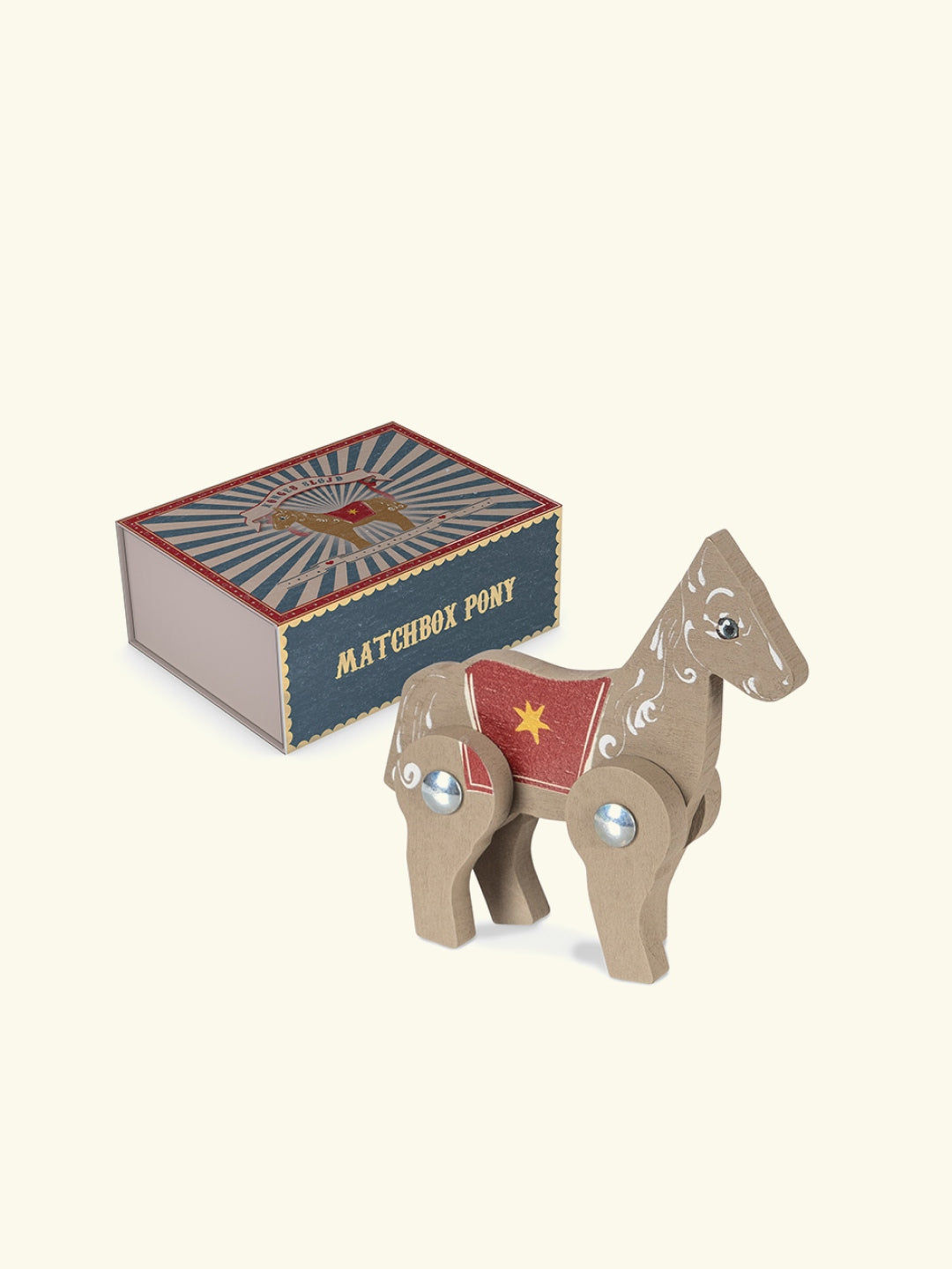 Konges Sløjd matchbox animals, Konges Sløjd tikutoosiloomad, horse hobune