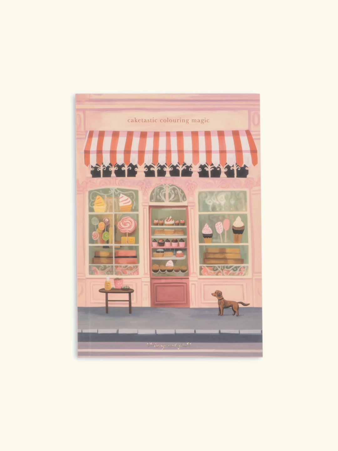 Konges Slojd mini painting books, Konges Slojd mini värvimisraamat, Pink roosa