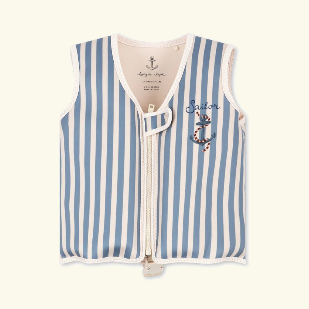 Konges Sløjd Swimming Vest, Konges Sløjd laste ujumisvest, ujumisvest lastele, ujumisvest beeile, Sailor