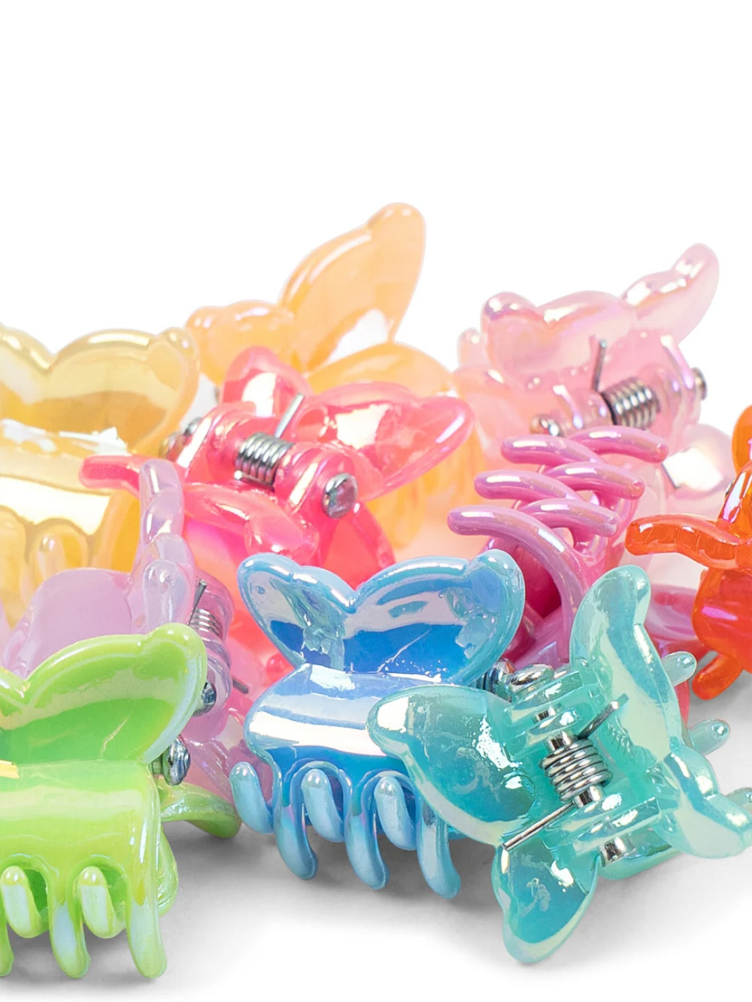 Konges Sløjd 10-pack Mini Butterfly Hair Claws, Konges Slojd liblikakujulised juukseklambrid 10-pack