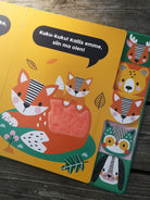 Koolibri children's book raamat väikelastele Kuku-kuku. Kus sa oled? Leia ja paita