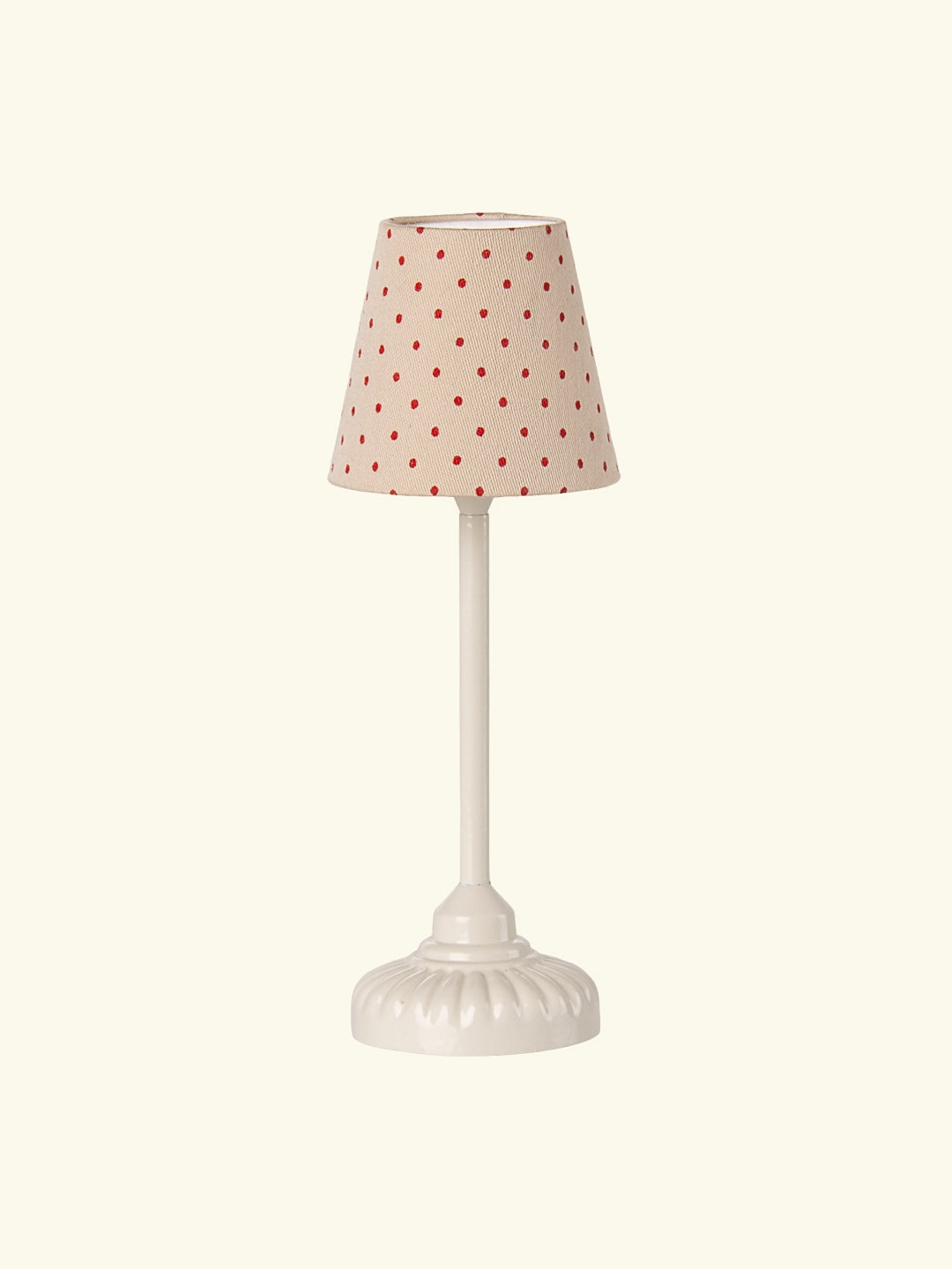 Maileg floor lamp Sand Dots, Maileg põrandalamp liivakarva täpiline