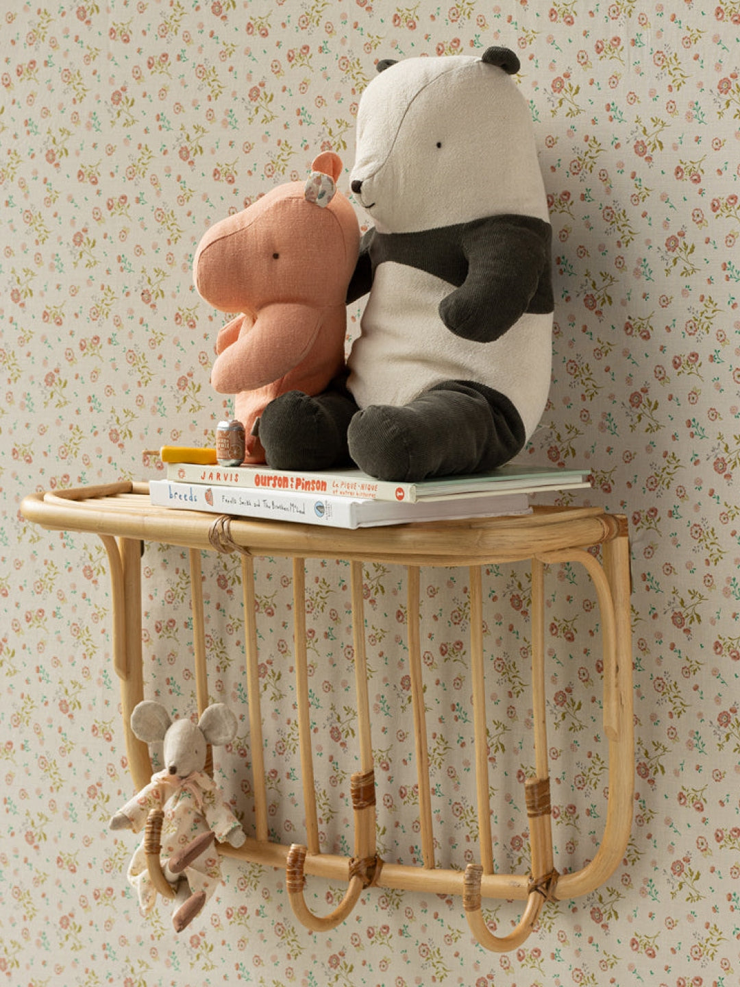 Maileg safari friends small hippo apricot, Maileg safariloomad, väike jõehobu