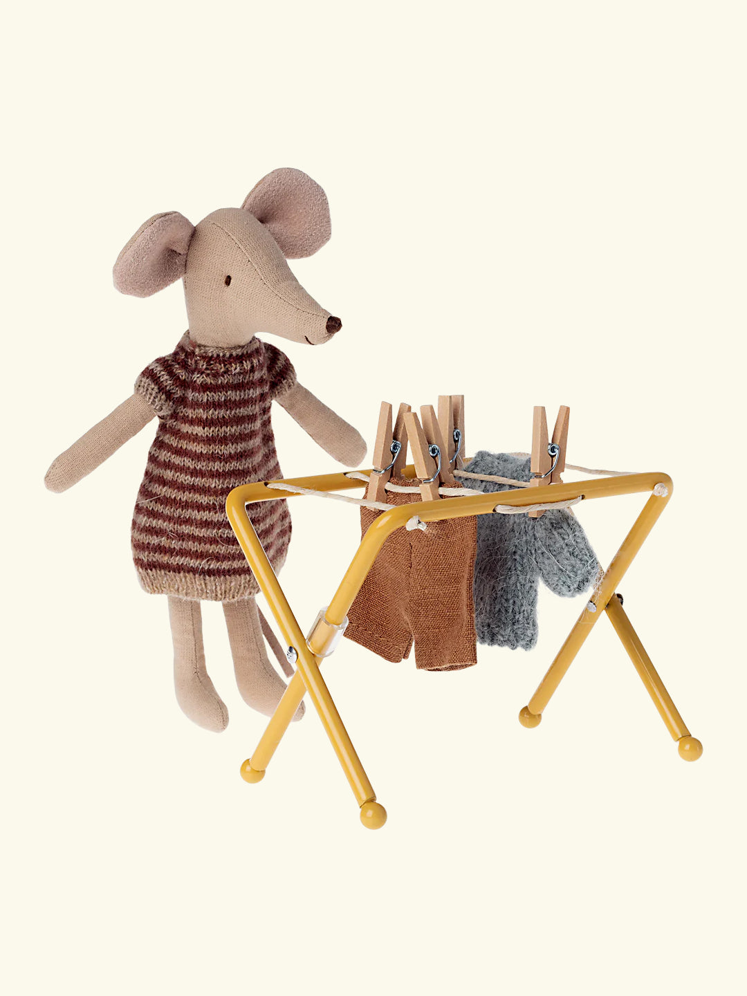 Maileg drying rack, Maileg hiirte pesukuivatusrest