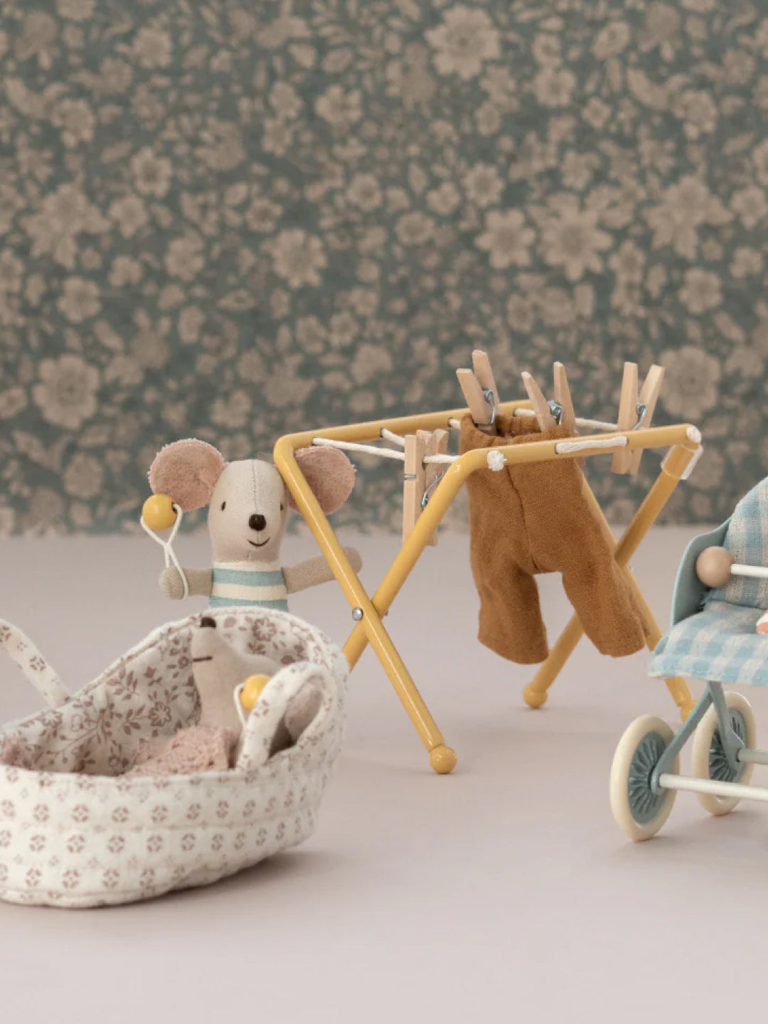 Maileg Mouse Drying Rack Babyluv