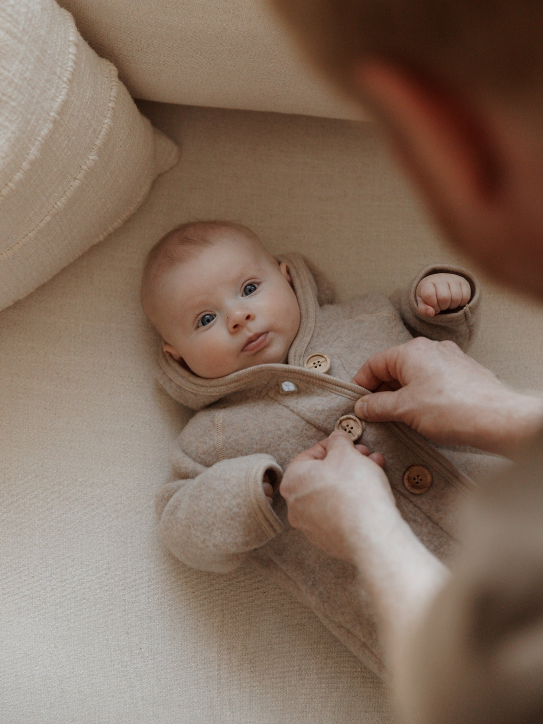 Babyluv Studio merino wool baby jacket, meriinovillane jakk