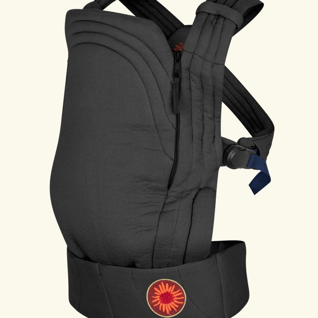 Moova baby carrier, Anthrasite, Moova beebi kandekott, kõhukott