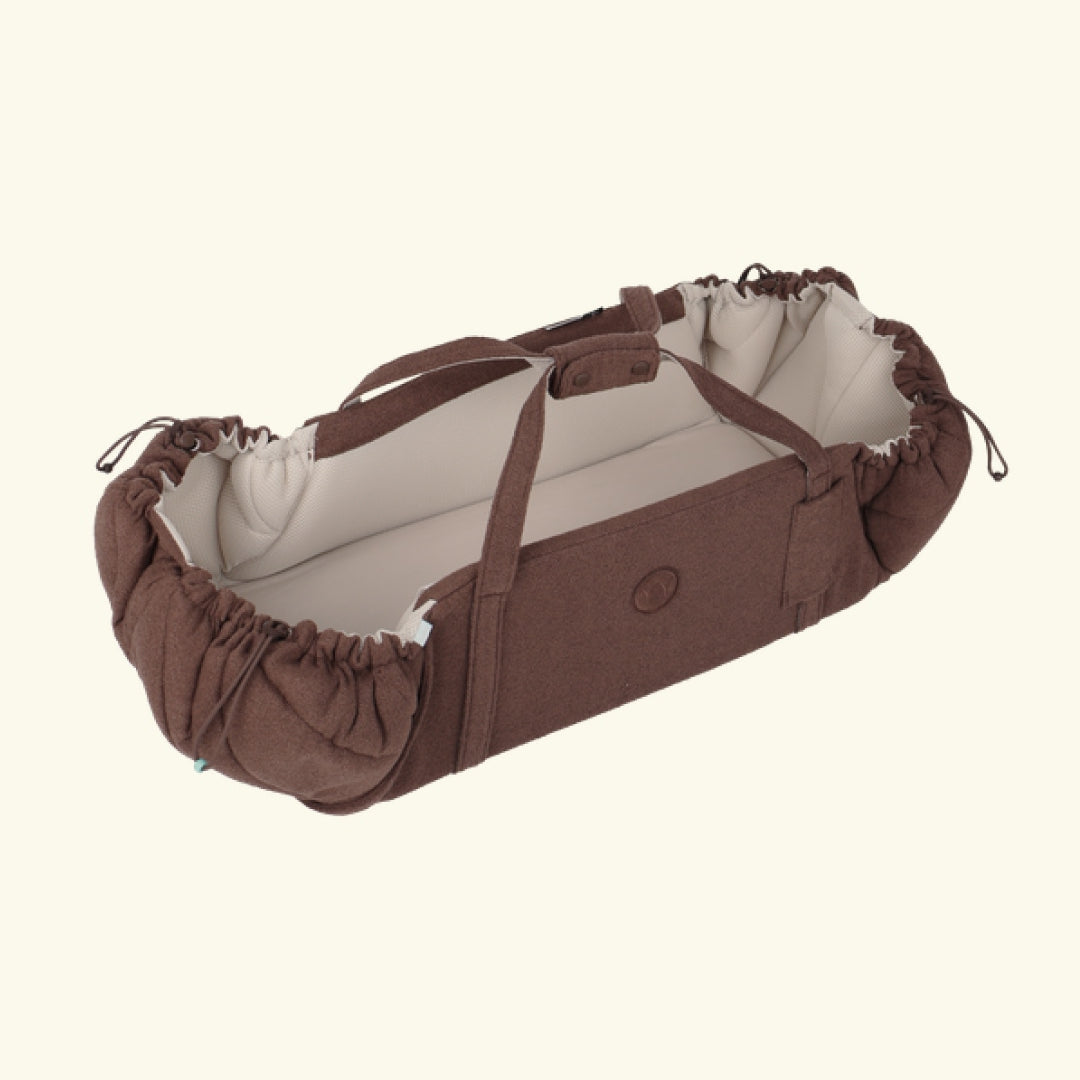 Najell Babynest SleepCarrier Vol. 3 - Sage Green, Najell SleepCarrier Vol. 3 beebipesa, boucle espresso