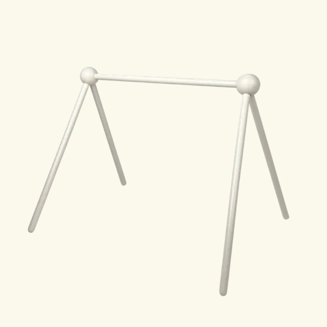 Najell Wooden Gym Arch, Najell puidust mängukaar, Ivory White