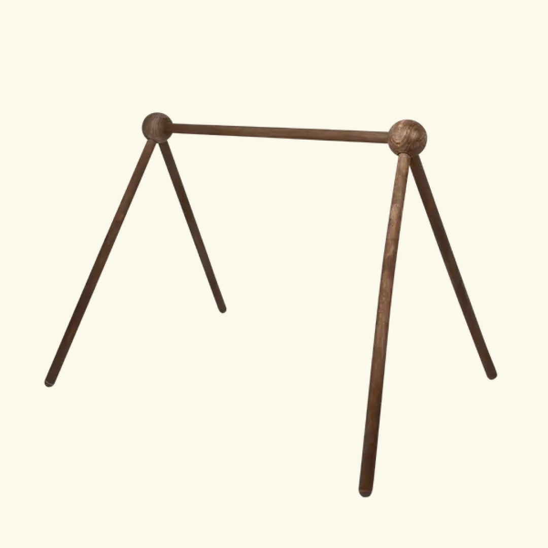 Najell Wooden Gym Arch, Najell puidust mängukaar, Walnut Brown